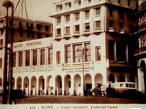 Alger - Boulevard Carnot - Casino Municipal